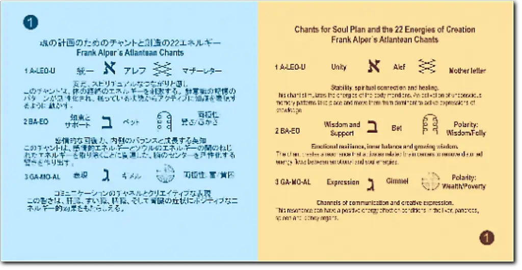 22 Chants for Soul Plan